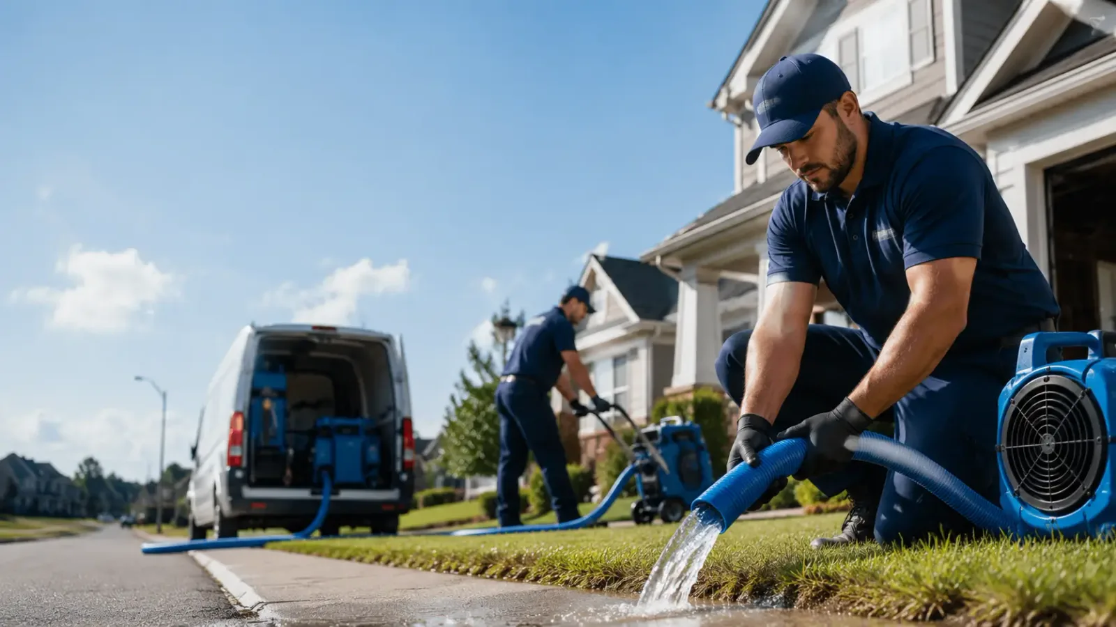 Flood Damage Restoration in Grizzly Flats, CA